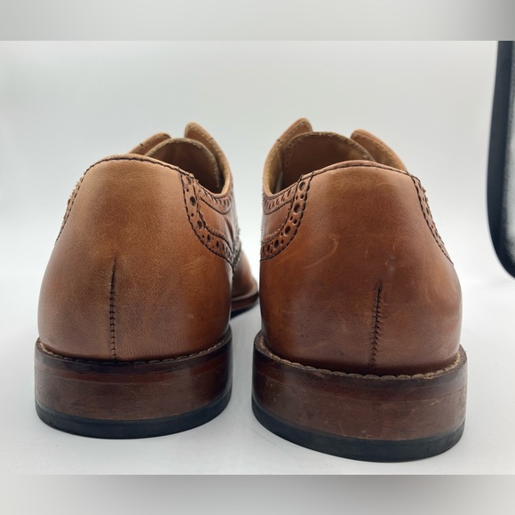 COLE HAAN Nike Air Giraldo wingtip oxfords leather dress shoes Size 11 - Picture 13 of 16